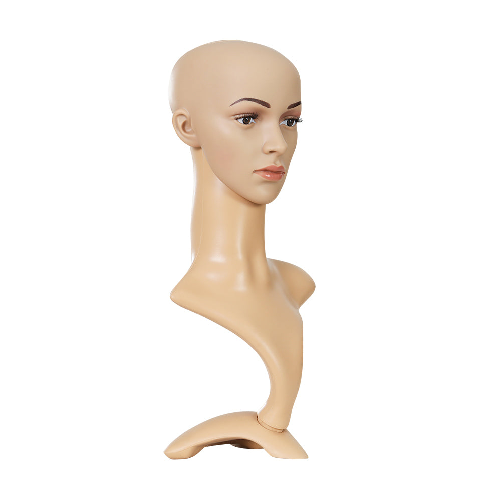 Embellir Mannequin Head 52cm for Wigs, Hats, Necklaces - Professional Display - SuperSaverAU - view 4