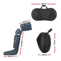 Livemor Air Compression Leg Massager and Heated Neck Back Massager Bundle