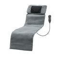 Livemor Grey 10-Node Vibration Heating Massage Mat with Neck Kneading