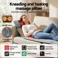 Livemor Grey 10-Node Vibration Heating Massage Mat with Neck Kneading