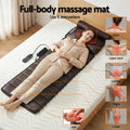 Livemor Heated Full Body Massage Mat with Neck Foot Vibration and Airbag Massage
