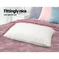 Giselle Bedding Memory Foam Pillows 70x40cm, 19cm Thick, 2 Pack, Breathable - SuperSaverAU - view 2