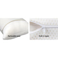 Giselle Bedding Memory Foam Pillows 70x40cm, 19cm Thick, 2 Pack, Breathable - SuperSaverAU - view 5