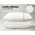 Giselle Bedding Memory Foam Pillow 70cm x 40cm 13cm Thick - Set of 2, Medium Support - SuperSaverAU - view 3