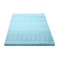 Giselle 5cm Memory Foam Mattress Topper 7-Zone King Single - SuperSaverAU - view 3