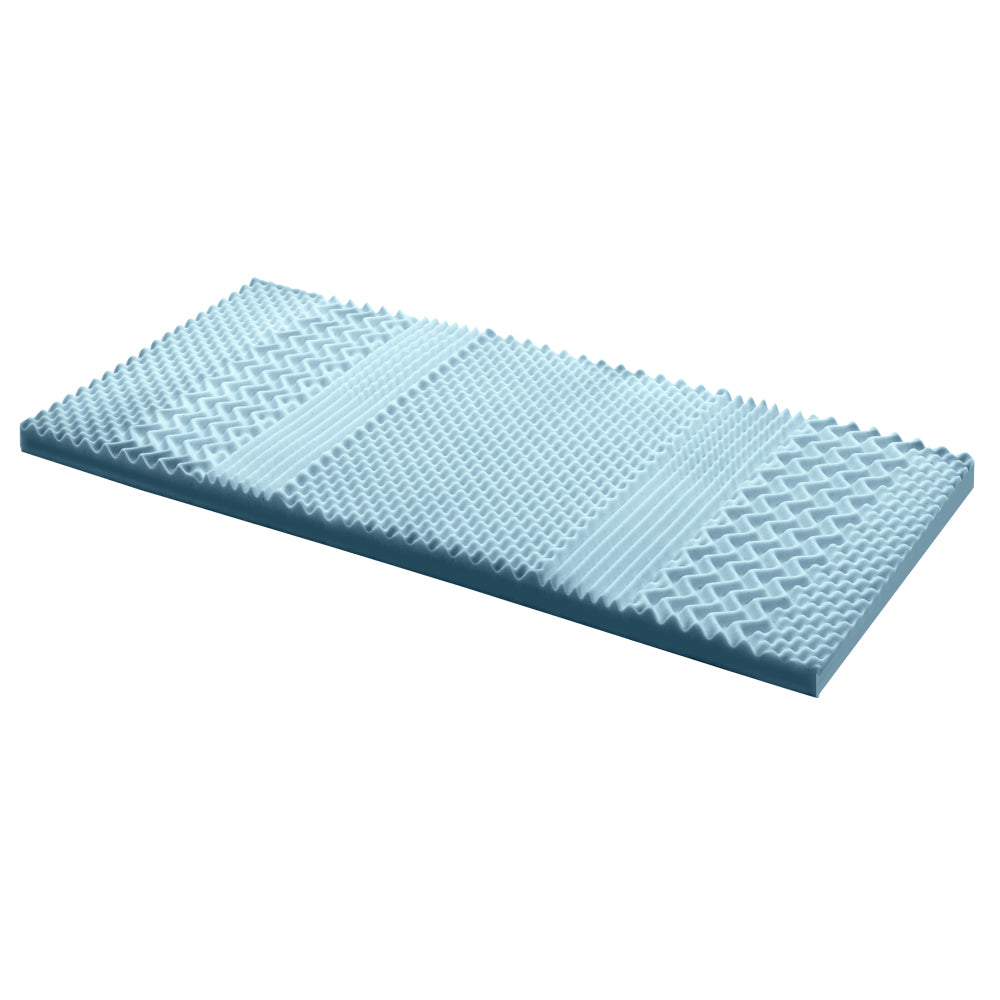 Giselle Bedding Memory Foam Mattress Topper 7-Zone 8cm Single - SuperSaverAU - view 7