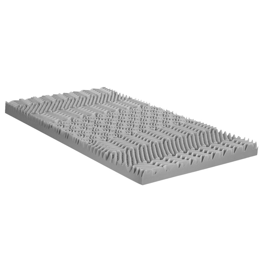 Giselle 8cm Graphite Memory Foam Mattress Topper - Single - SuperSaverAU - view 1