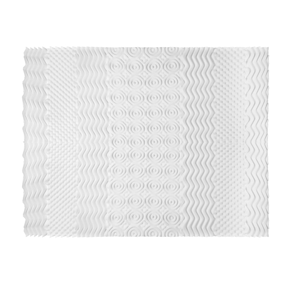 Giselle Bedding 8cm Memory Foam Mattress Topper - 7-Zone Single - SuperSaverAU - view 3