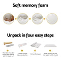Giselle Bedding 8cm Memory Foam Mattress Topper - 7-Zone Single - SuperSaverAU - view 6