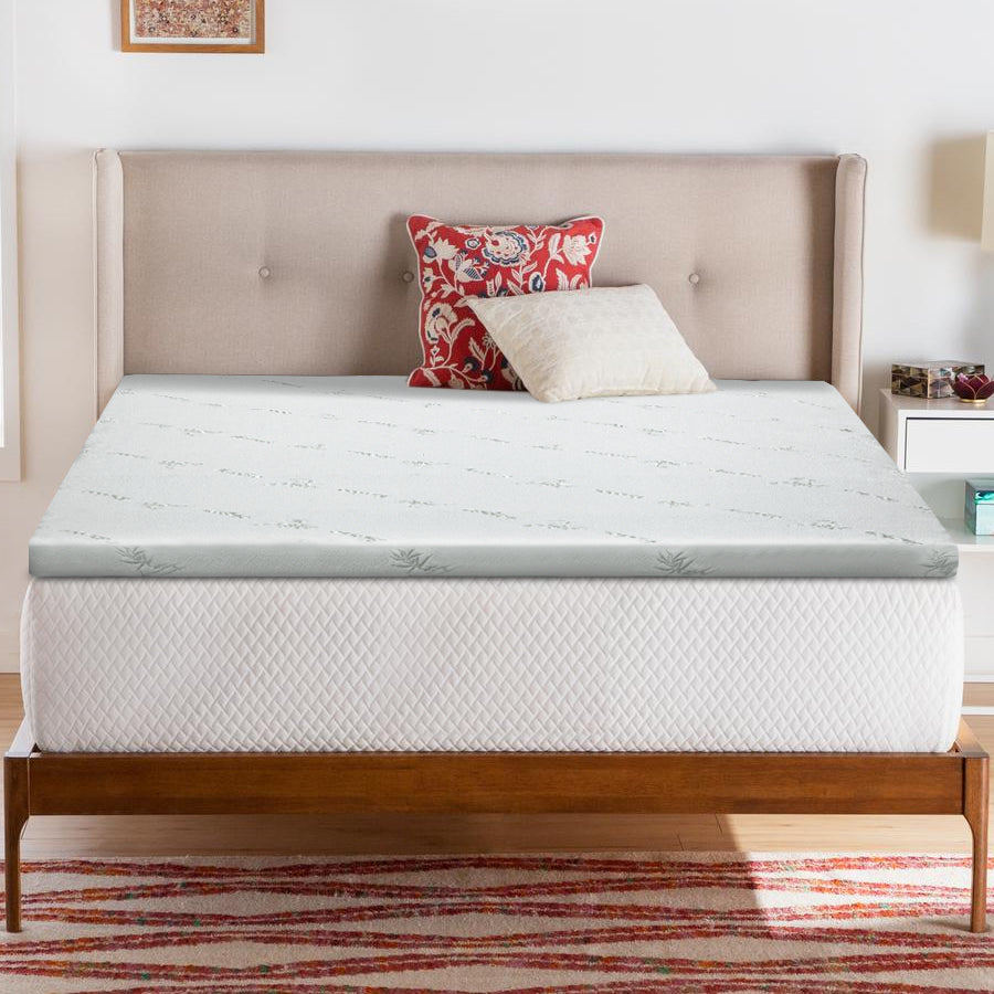 Giselle Bedding Memory Foam Mattress Topper Cool Gel 5cm Double - SuperSaverAU - view 1