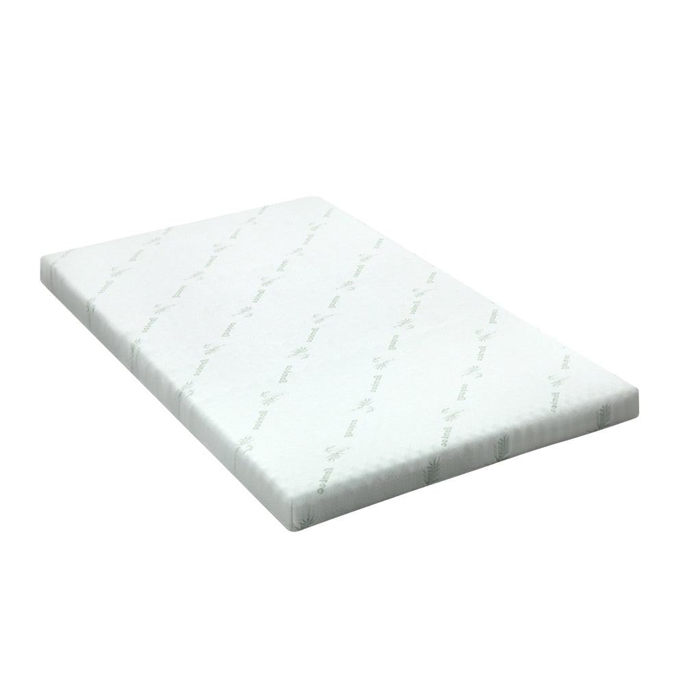 Giselle Bedding King Single Cool Gel Memory Foam Mattress Topper 5cm