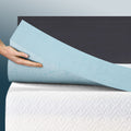 Giselle Bedding King Single Cool Gel Memory Foam Mattress Topper 5cm - SuperSaverAU - view 1