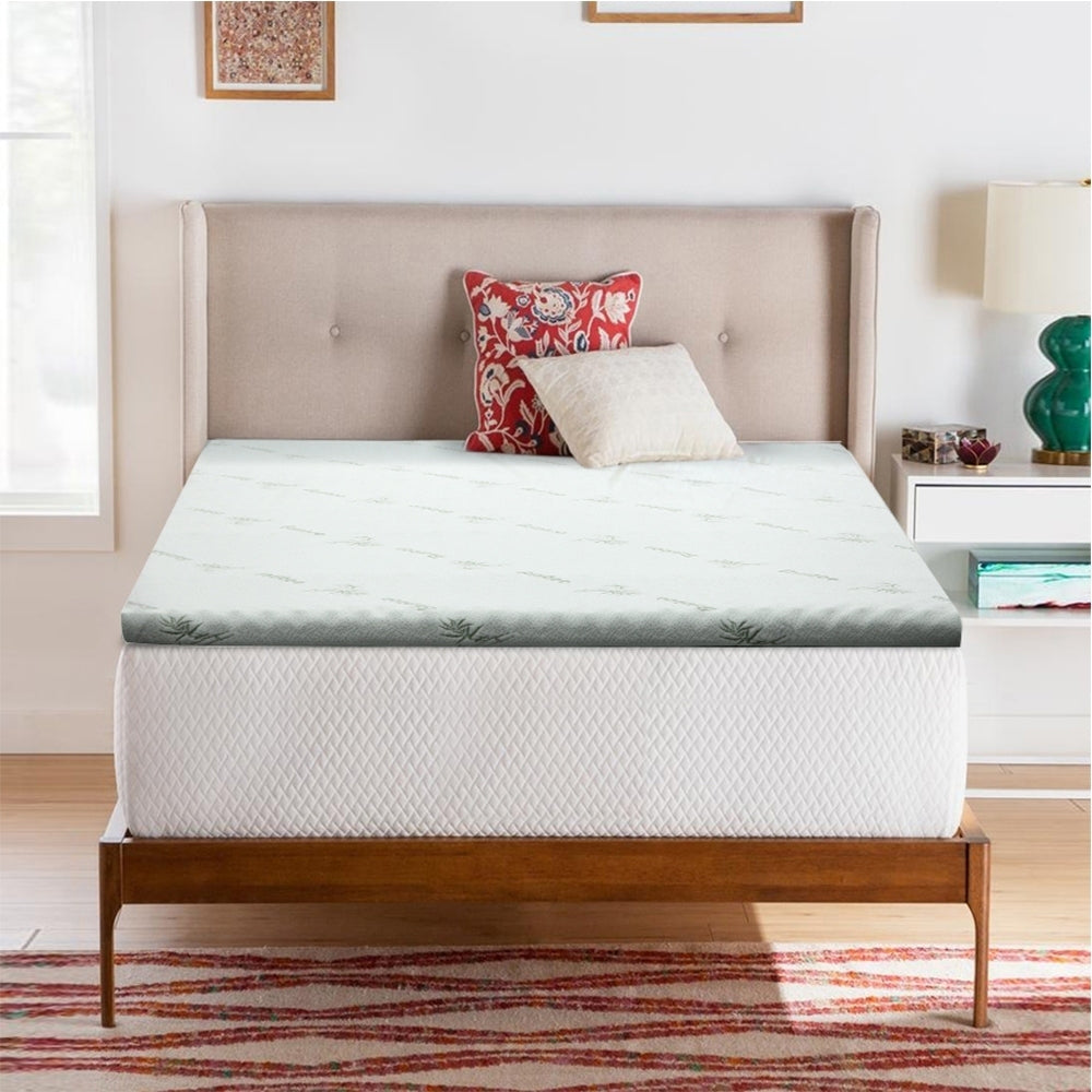 Giselle Bedding Memory Foam Mattress Topper Cool Gel 5cm Single - SuperSaverAU - view 1