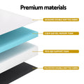 13cm Giselle Baby Cot Mattress Gel Foam - SuperSaverAU - view 4