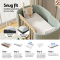 13cm Giselle Baby Cot Mattress Gel Foam - SuperSaverAU - view 6