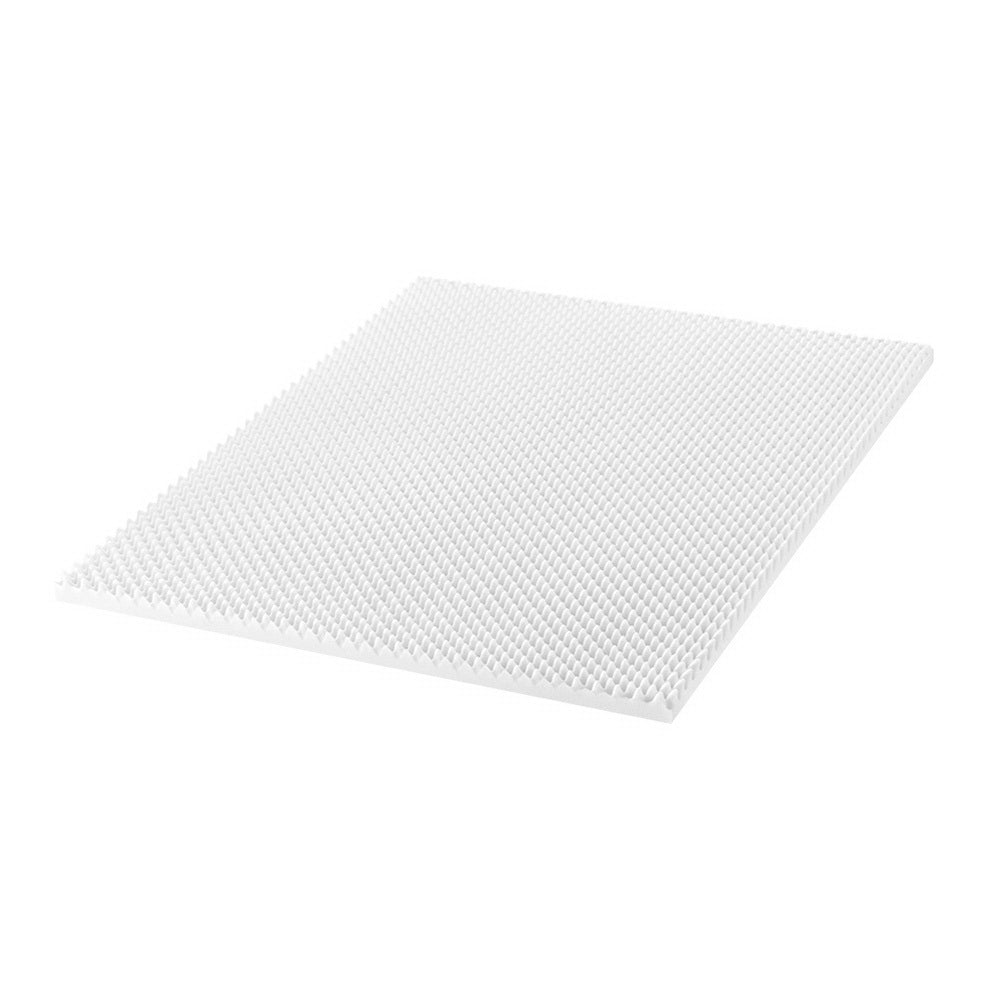 Giselle Bedding Egg Crate Mattress Topper - 5cm Single Foam - SuperSaverAU - view 7