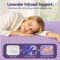 Giselle 5cm Lavender Infused Memory Foam Mattress Topper King - SuperSaverAU - view 5