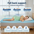 Giselle 8cm Memory Foam Mattress Topper - King Single Size - SuperSaverAU - view 4