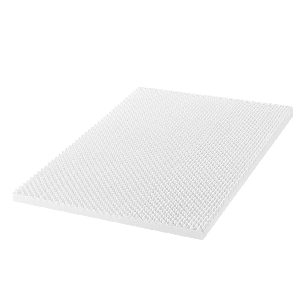 Giselle Bedding King Single Memory Foam Mattress Topper 5cm - Egg Crate Design - SuperSaverAU - view 7