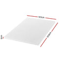 Giselle Bedding King Single Memory Foam Mattress Topper 5cm - Egg Crate Design - SuperSaverAU - view 2