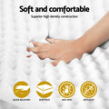 Giselle Bedding King Single Memory Foam Mattress Topper 5cm - Egg Crate Design - SuperSaverAU - view 5