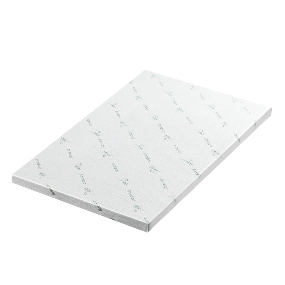 Giselle Bedding Memory Foam Mattress Topper 5cm Single - Cool Gel - SuperSaverAU - view 3
