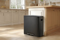 Matt Blatt 56L Dual Compartment Pedal Rubbish Bin (Black)