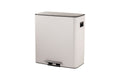 Matt Blatt 56L Dual Compartment Pedal Rubbish Bin