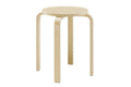Set of 4 Matt Blatt Aalto Low Stools Replica (Natural)