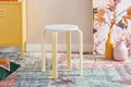 Set of 4 Matt Blatt Aalto Low Stools Replica (White)