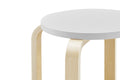 Set of 4 Matt Blatt Aalto Low Stools Replica (White)