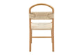 Matt Blatt Set of 2 Marcus Beech Wood Dining Chairs (White/Natural)