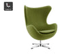 Matt Blatt Arne Jacobsen Egg Chair Premium Replica (Moss Green)