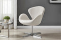 Matt Blatt Arne Jacobsen Height Adjustable Swan Chair Premium Replica (Bone)
