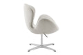 Matt Blatt Arne Jacobsen Height Adjustable Swan Chair Premium Replica (Bone)