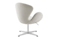 Matt Blatt Arne Jacobsen Height Adjustable Swan Chair Premium Replica (Bone)