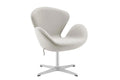 Matt Blatt Arne Jacobsen Height Adjustable Swan Chair Premium Replica (Bone)