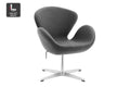 Matt Blatt Arne Jacobsen Height Adjustable Swan Chair Premium Replica (Grey)