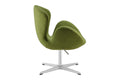 Matt Blatt Arne Jacobsen Height Adjustable Swan Chair Premium Replica (Moss Green)