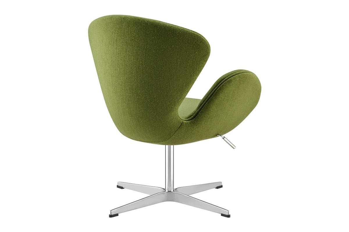 Matt Blatt Arne Jacobsen Height Adjustable Swan Chair Premium Replica (Moss Green)