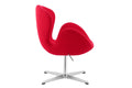 Matt Blatt Arne Jacobsen Height Adjustable Swan Chair Premium Replica (Red)