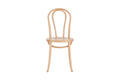 Set of 2 Matt Blatt Bentwood Chairs (Natural Beech/Board Seat)