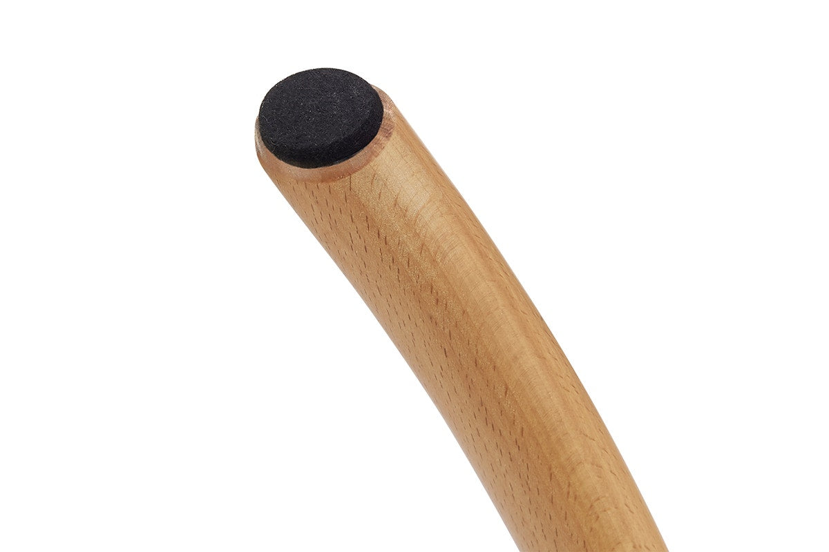 Matt Blatt Bentwood Backless Bar Stool (Natural Beech/Rattan Seat)