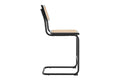 Set of 2 Matt Blatt Marcel Breuer Cesca Counter Stools Replica (Black/Rattan)