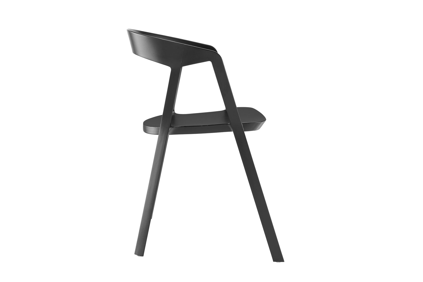 Set of 2 Matt Blatt Patrick Norguet Compas Chairs Replica (Black)