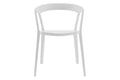 Matt Blatt Set of 2 Patrick Norguet Compas Chair Replica (White)