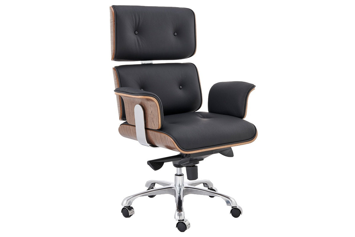 Matt Blatt Eames Replica Executive Leather Office Chair