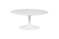 Matt Blatt Eero Saarinen Tulip Coffee Table in Marble Replica
