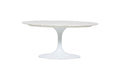 Matt Blatt Eero Saarinen Tulip Coffee Table in Marble Replica