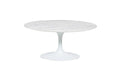 Matt Blatt Eero Saarinen Tulip Coffee Table in Marble Replica